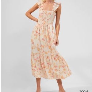 Brand New French Connection Diana Verona Drape Frill Dress Size XS